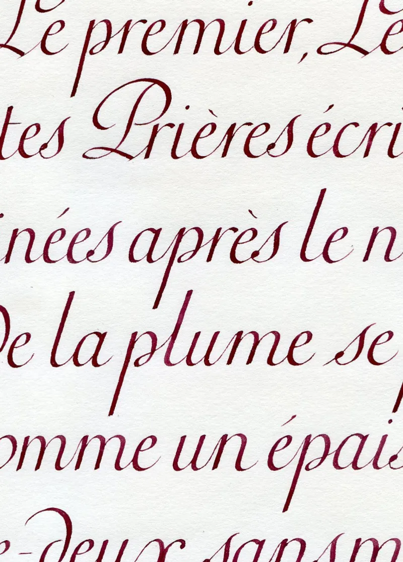 Lettre italienne: l'élégance à la française | stage de calligraphie à Paris, le 12 avr. 2026.