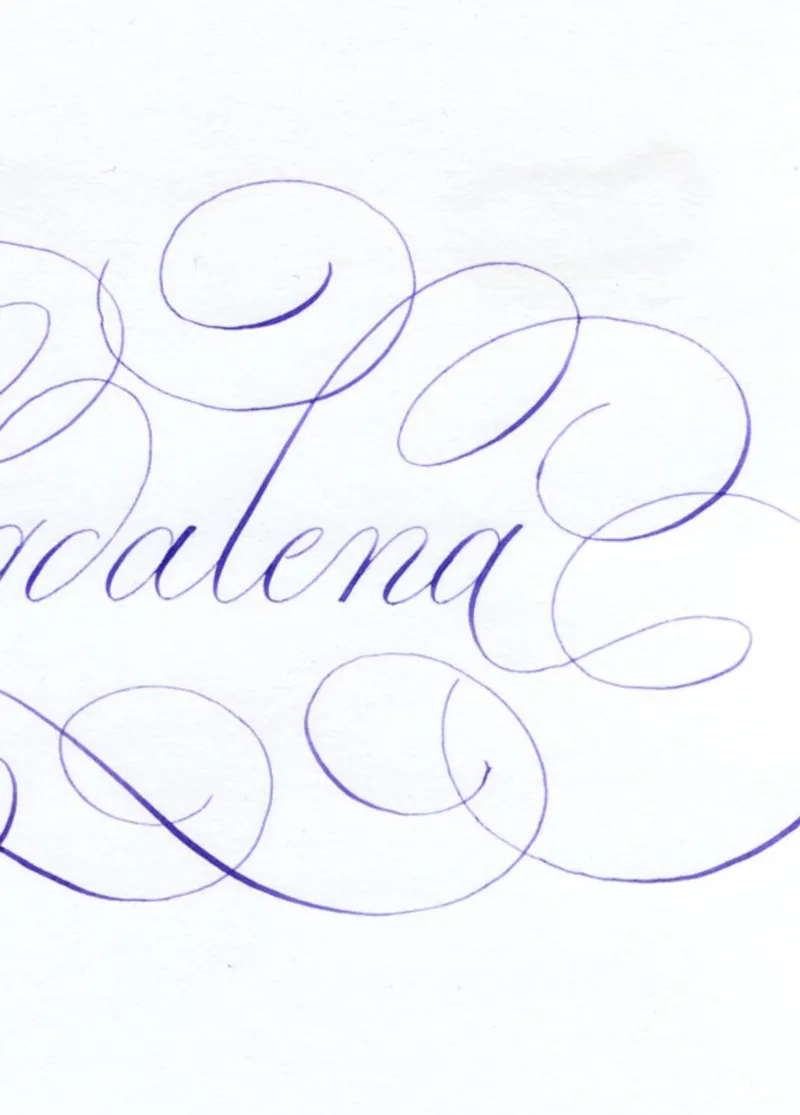 Anglaise et volutes: sublimez chaque lettre | stage de calligraphie à Paris, le 1 mai 2026.