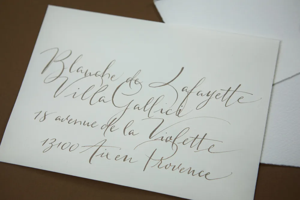 Calligraphie — Activation, peinture
