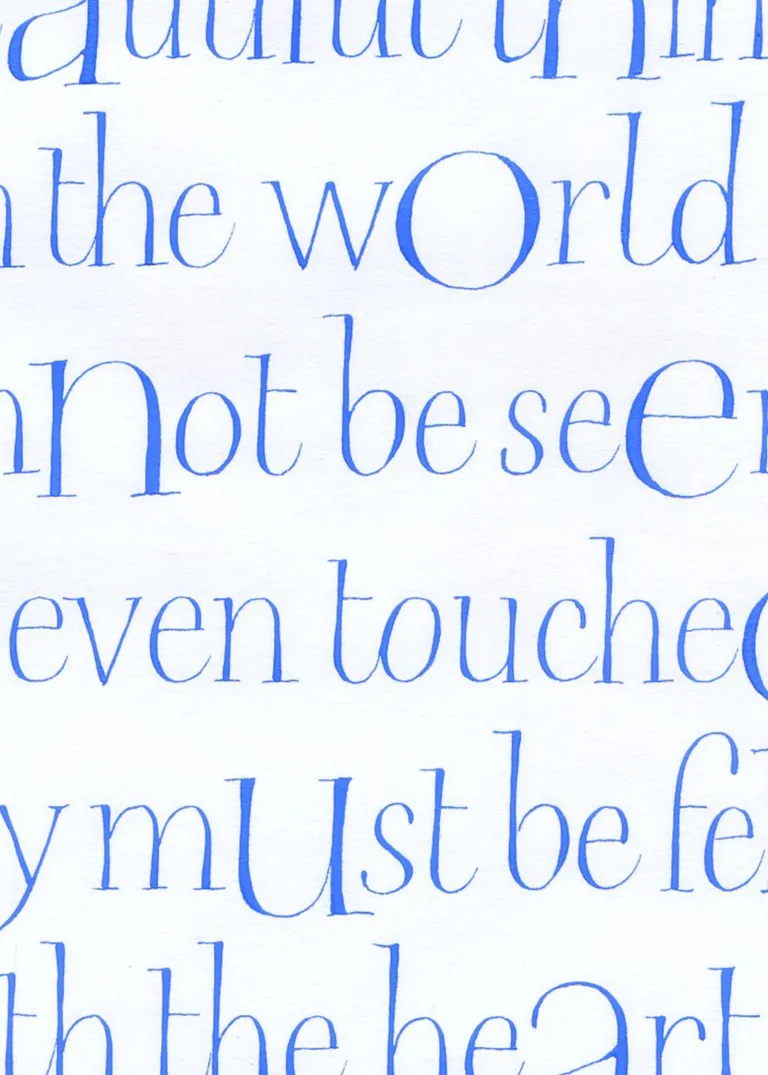 Caroline : osez le détournement! | stage de calligraphie à Paris, le 23 oct. 2025.