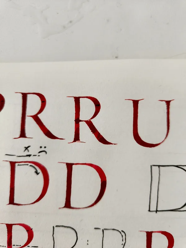 Roman Capitals.