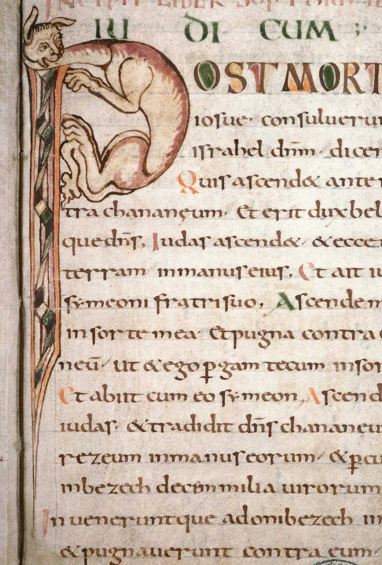 Bible de Maurdramnus, Manuscrit, France du nord (Corbie, abbaye Saint-Pierre), Amiens, BM