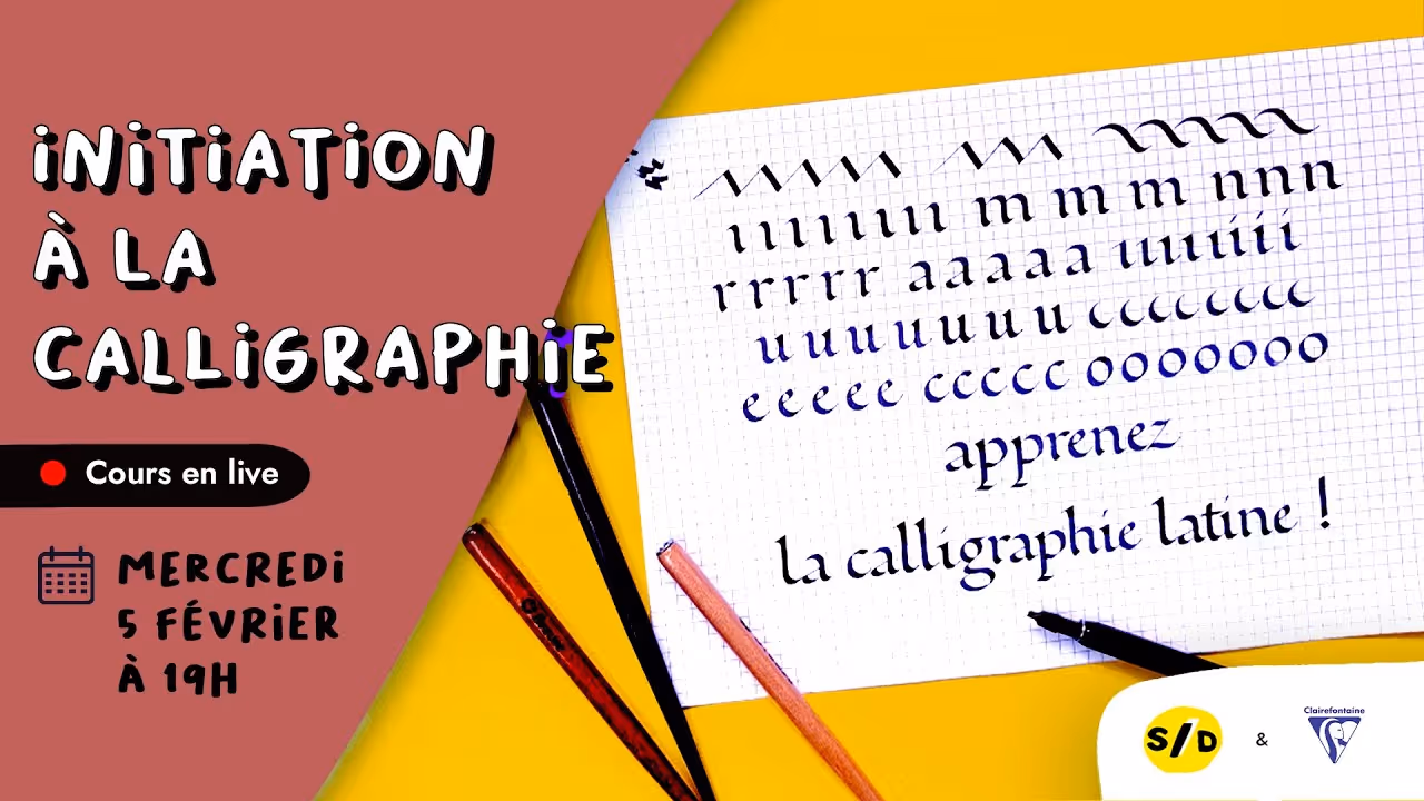 Céline Renaudie, calligraphie latine