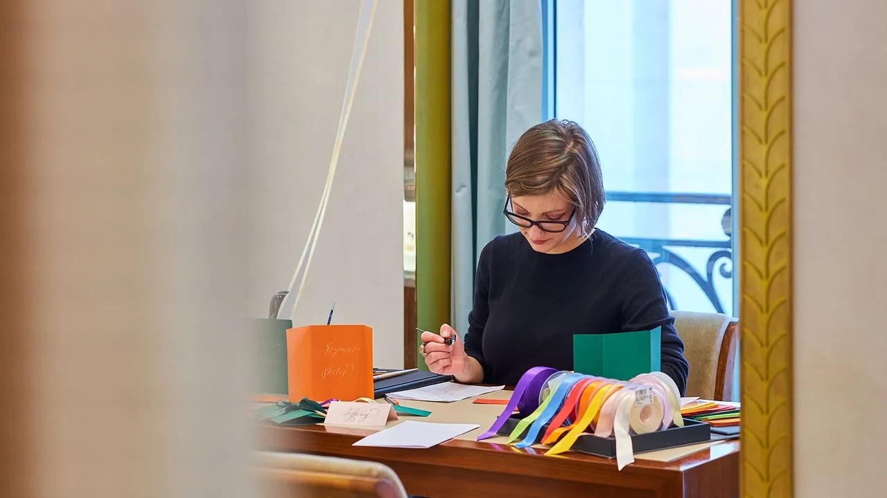 Céline Renaudie, calligraphe