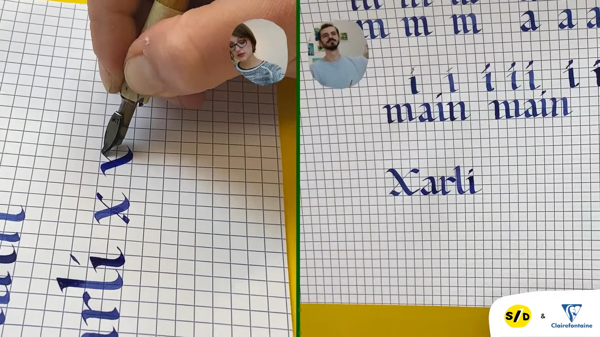 L'espace en haut du x est trop grand!