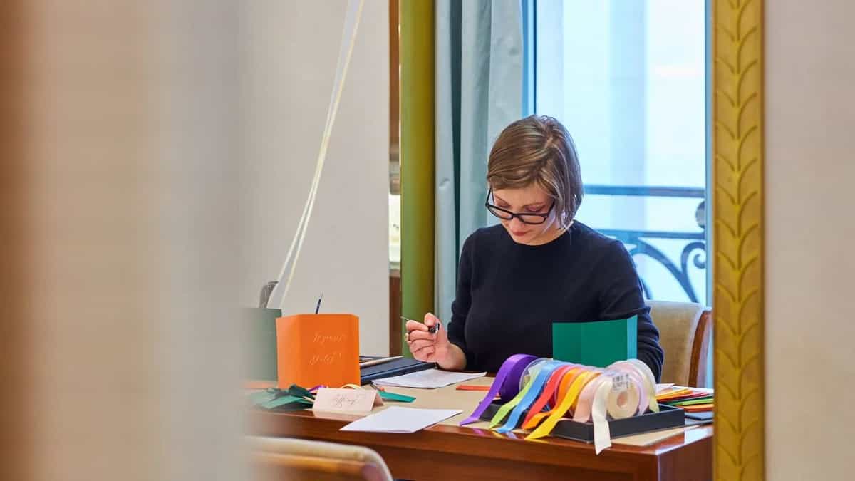 Céline Renaudie, calligraphe