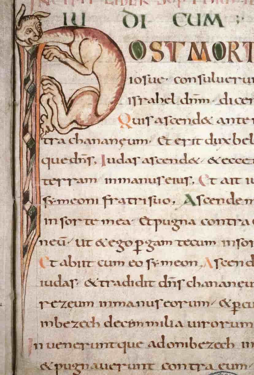 Bible de Maurdramnus, Manuscrit, France du nord (Corbie, abbaye Saint-Pierre), Amiens, BM